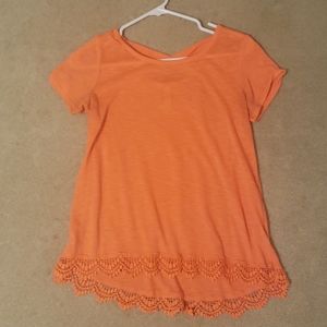 Orange XL Exhilaration girls shirt